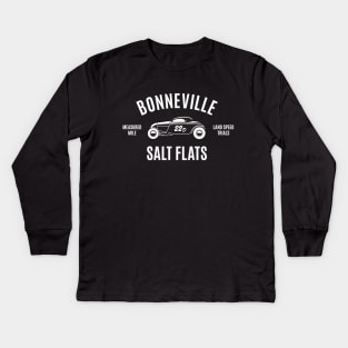 Bonneville Salt Flats Kids Long Sleeve T-Shirt